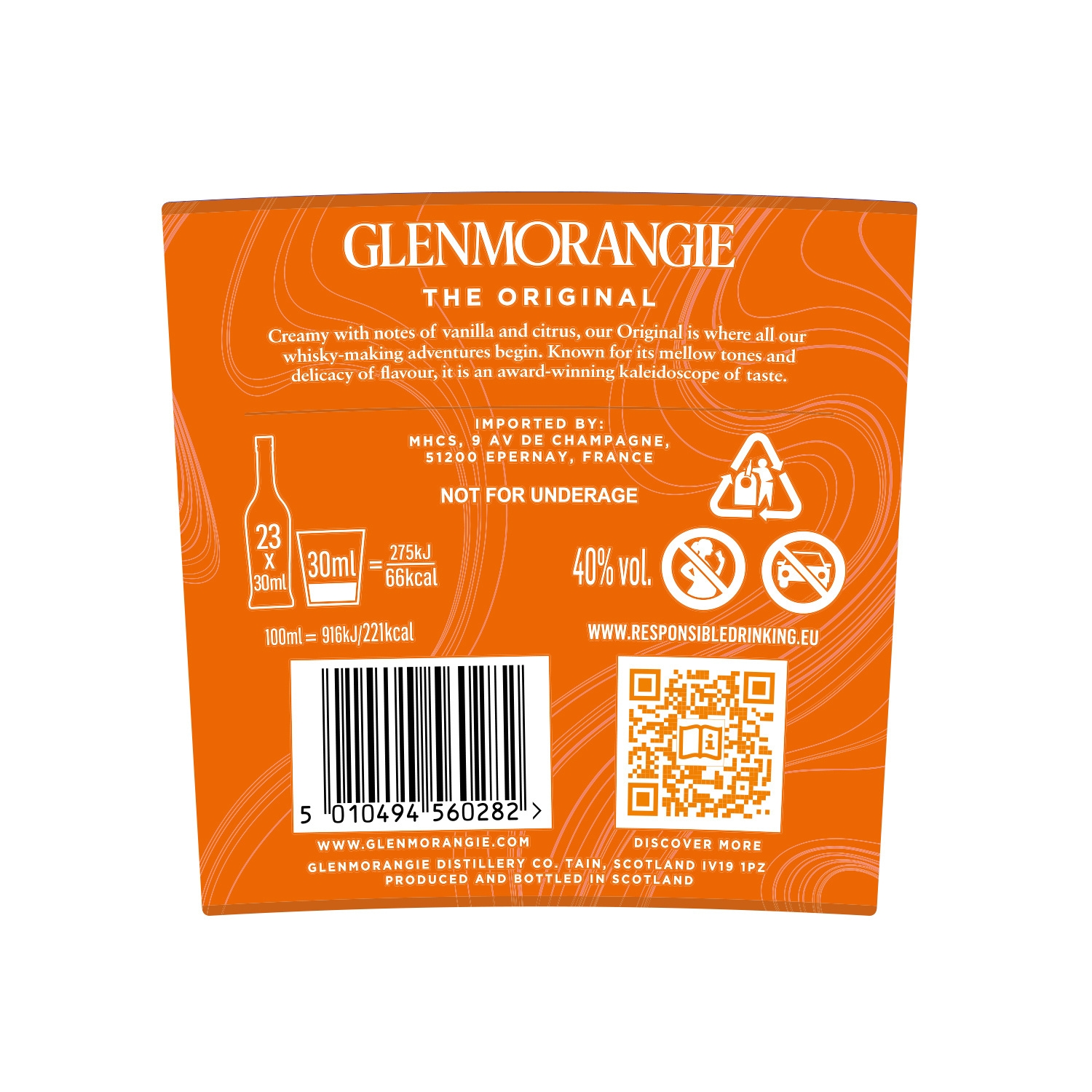 Whisky Single Malt 10 ans GLENMORANGIE – Image 4