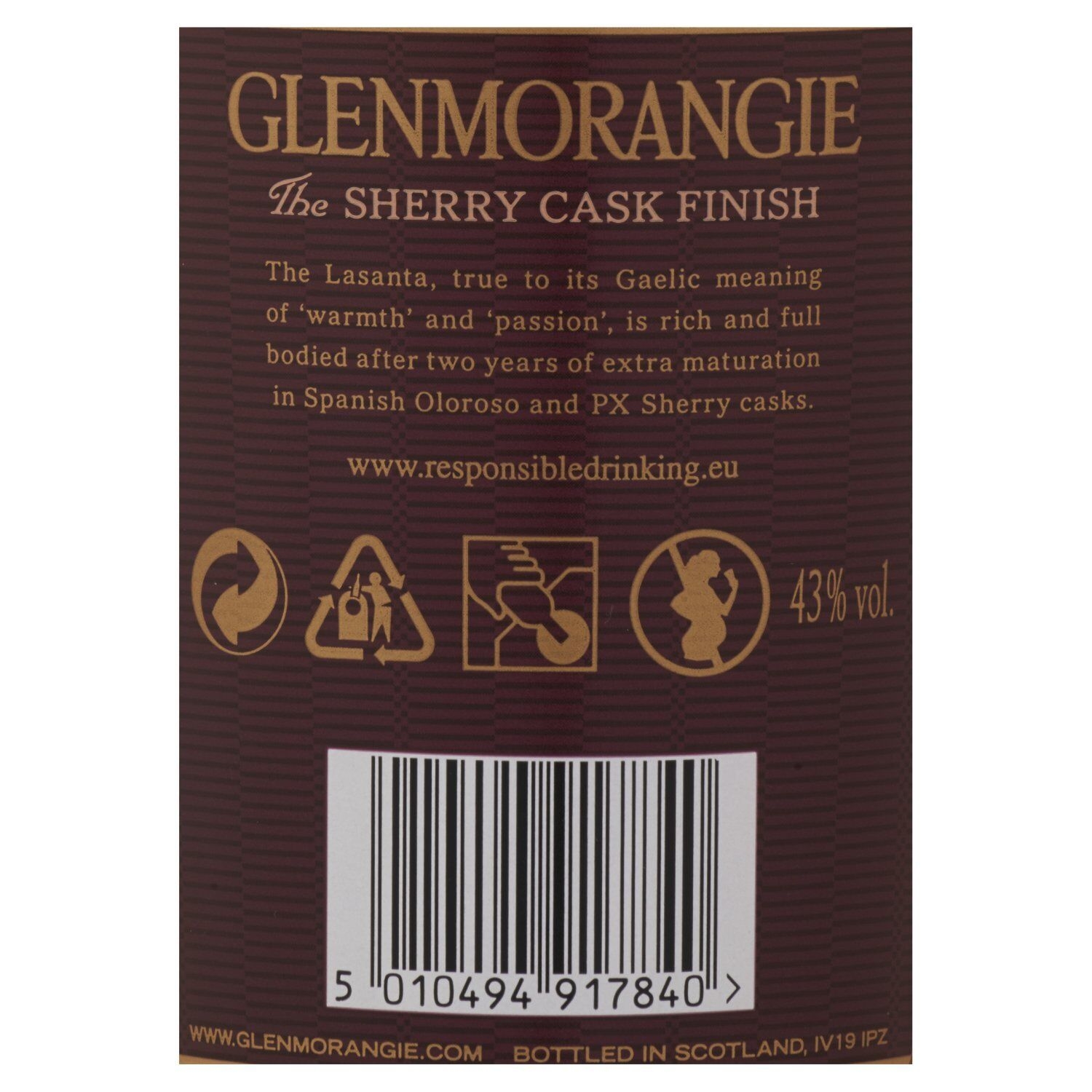 Whisky Single Malt Lasanta GLENMORANGIE – Image 4